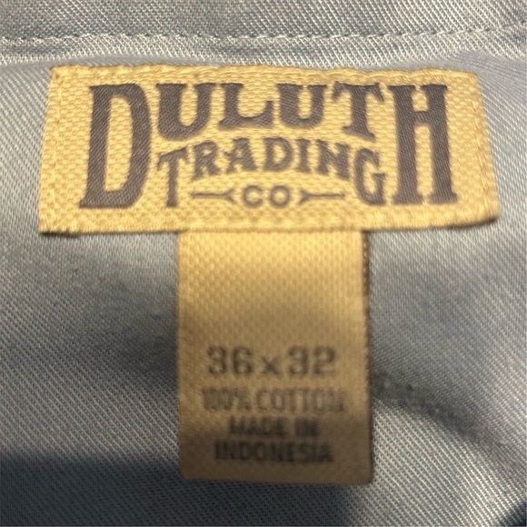Duluth Trading Co Men's Khaki Chino Pants Size 36x32 Relaxed Fit - Picture 4 of 5